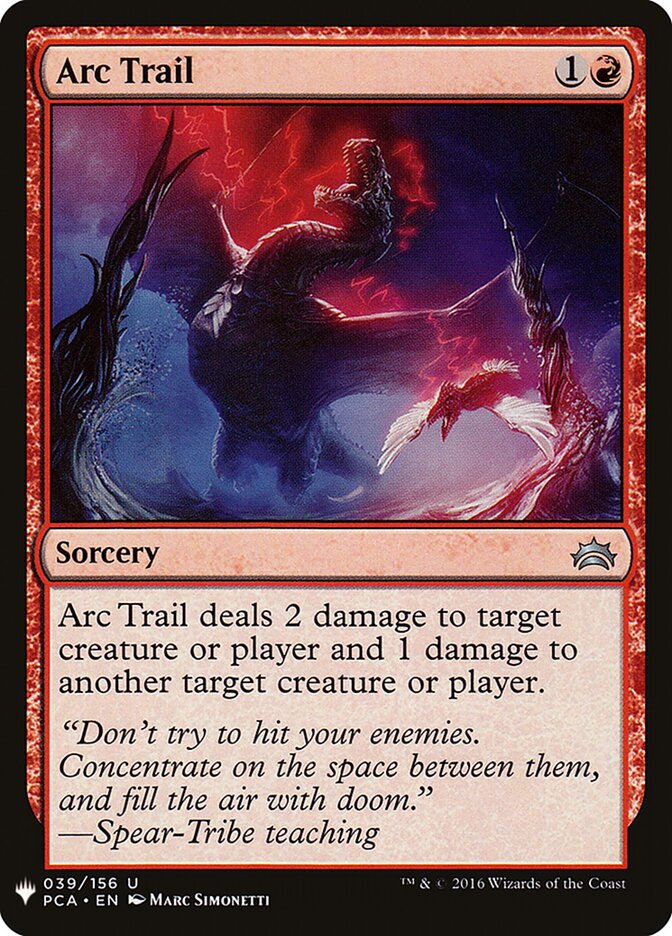 Arc Trail card front