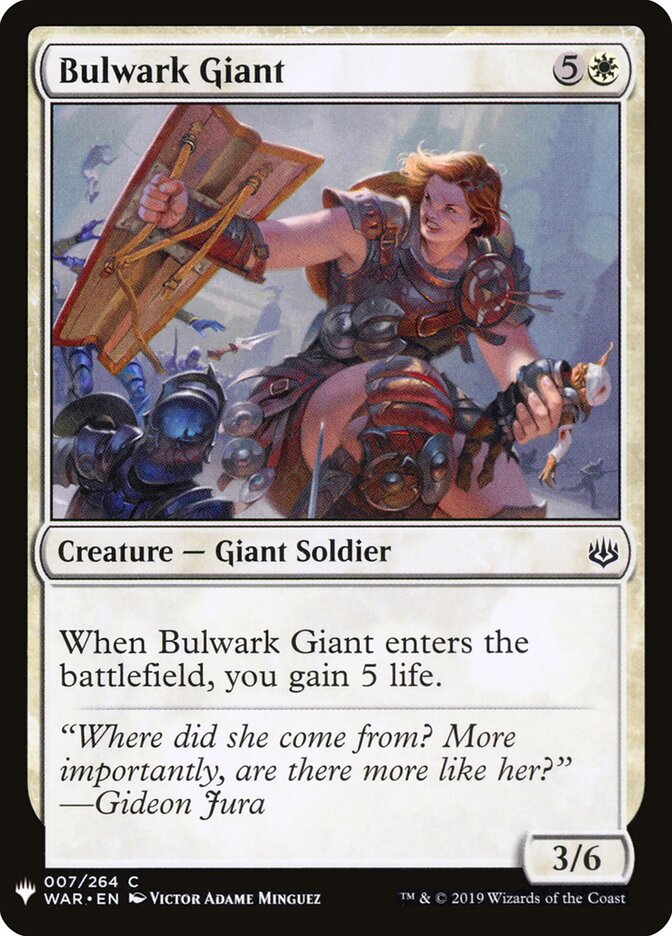 Bulwark Giant card front
