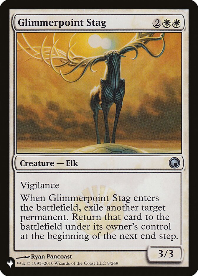 Glimmerpoint Stag card front