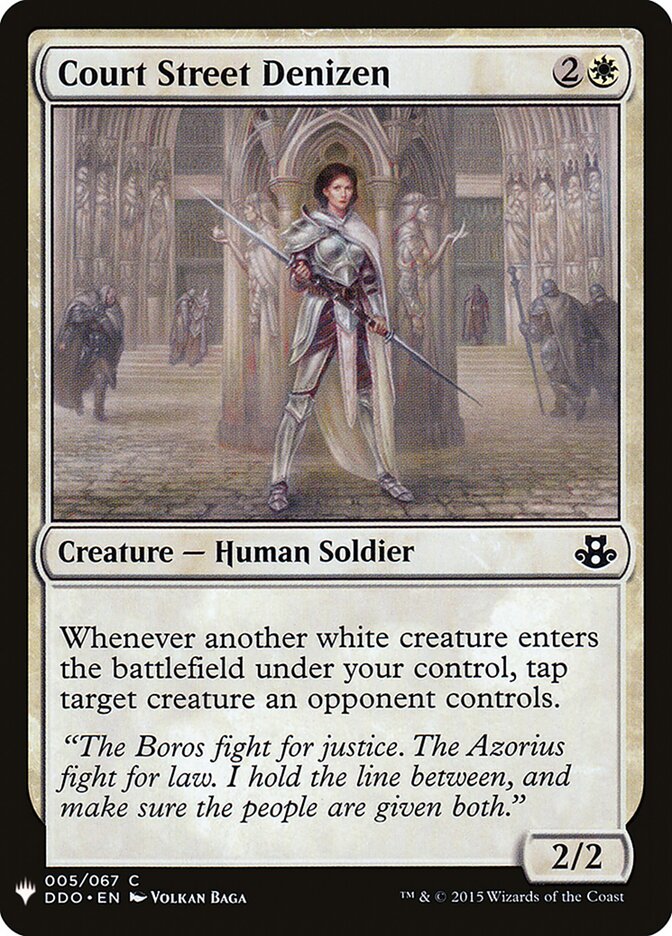 Court Street Denizen card front