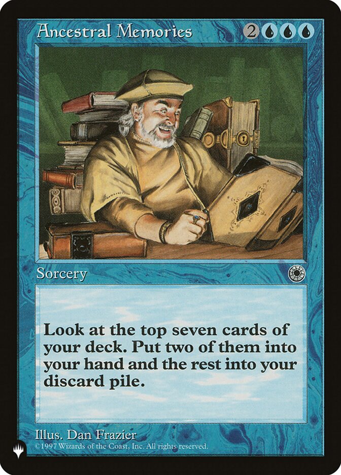 Ancestral Memories card front