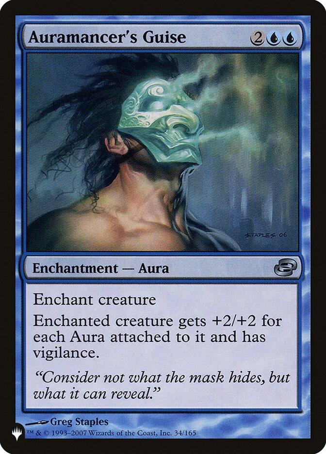Auramancer's Guise card front