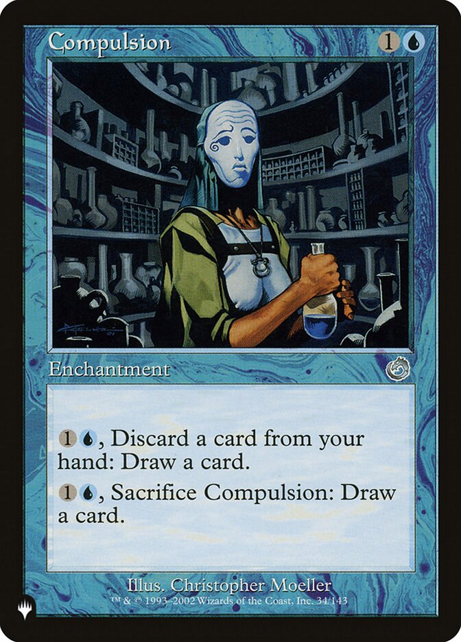 Compulsion card front