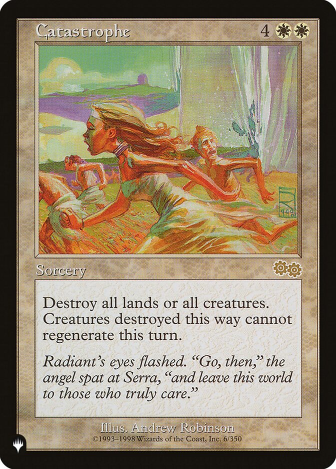 Catastrophe card front