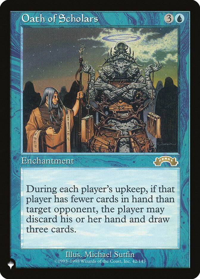Oath of Scholars card front