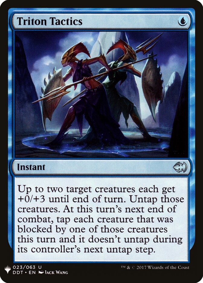 Triton Tactics card front