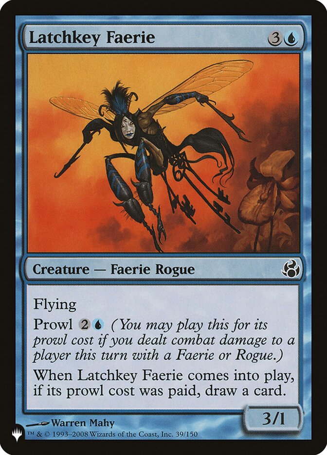 Latchkey Faerie card front