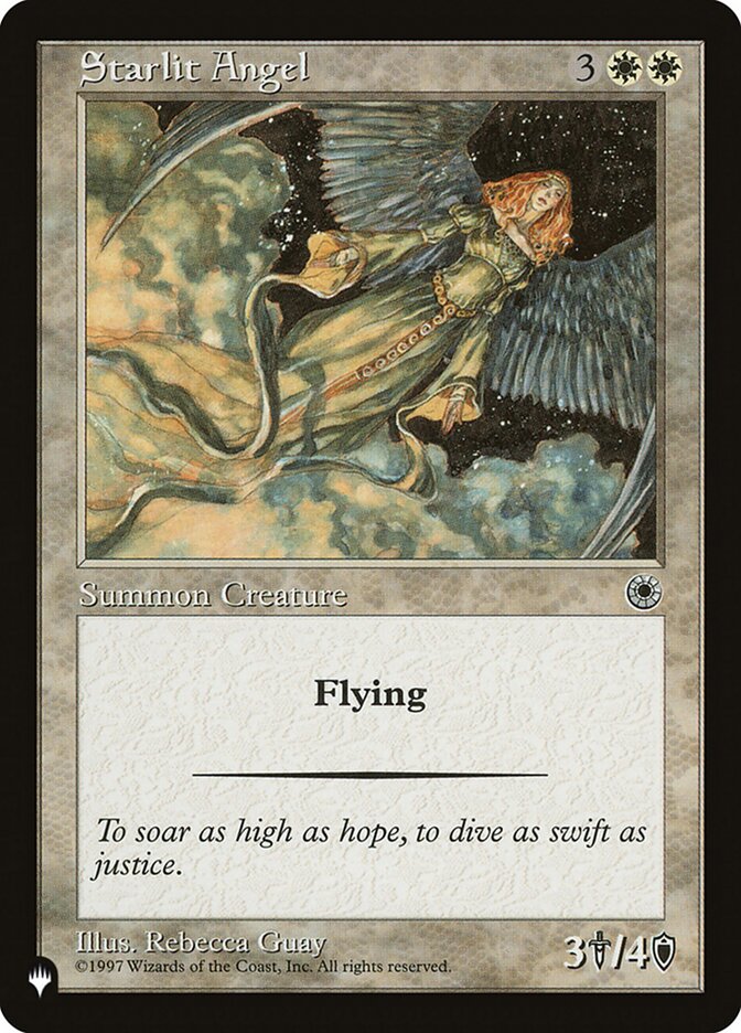 Starlit Angel card front