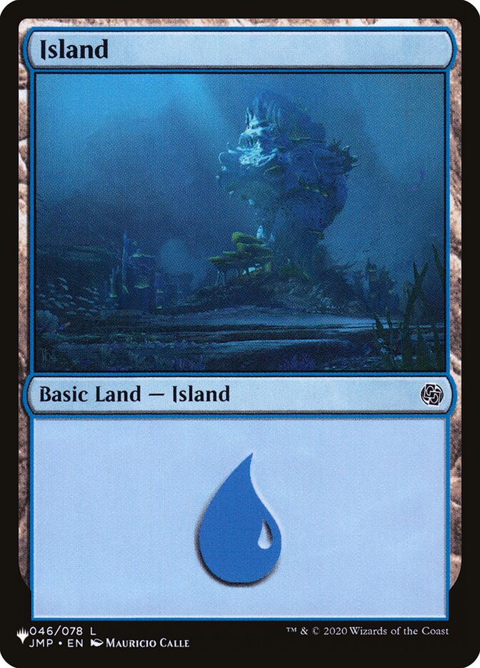 Island card front