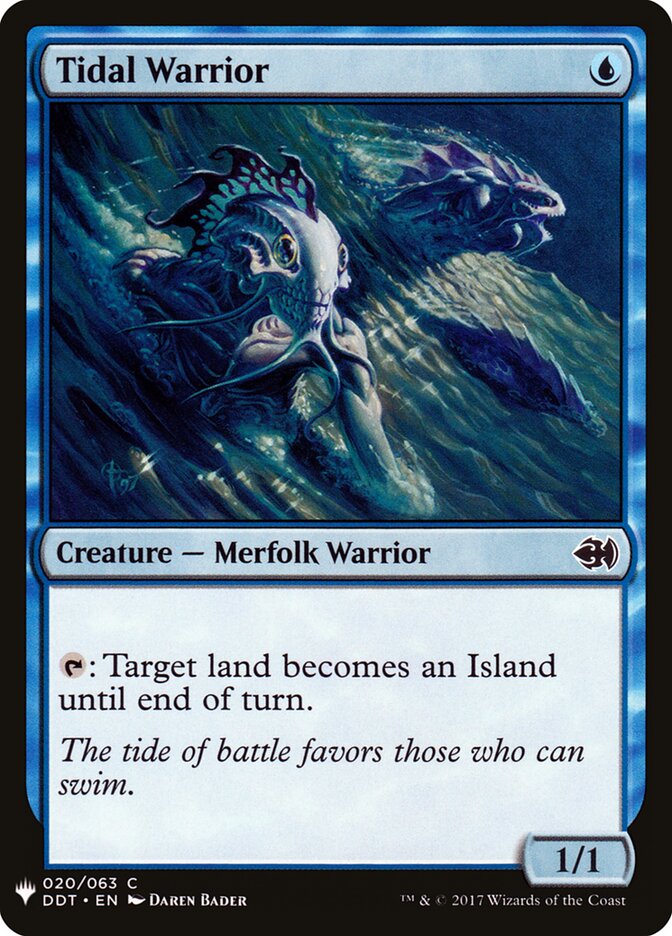 Tidal Warrior card front
