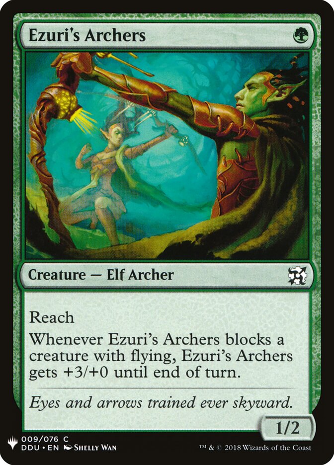 Ezuri's Archers card front