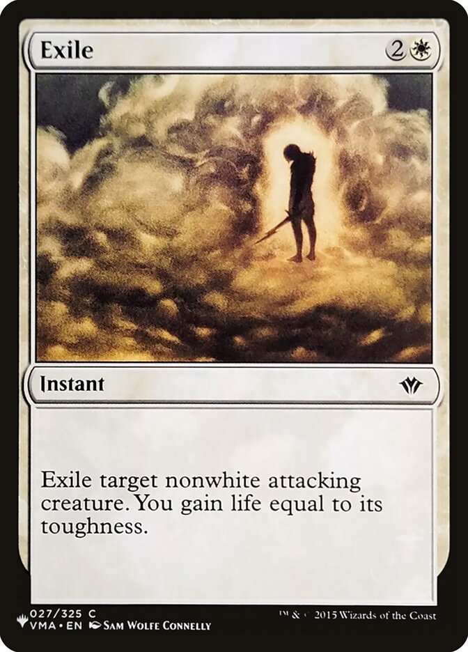 Exile card front
