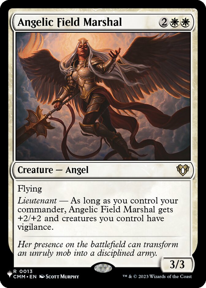 Angelic Field Marshal card front