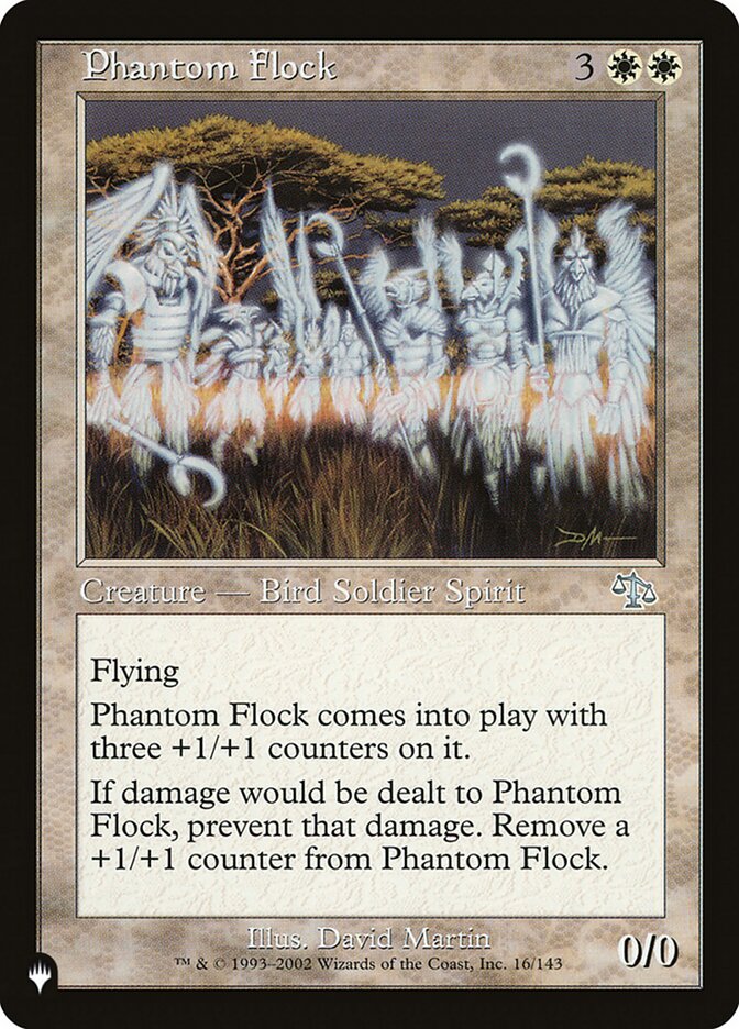 Phantom Flock card front