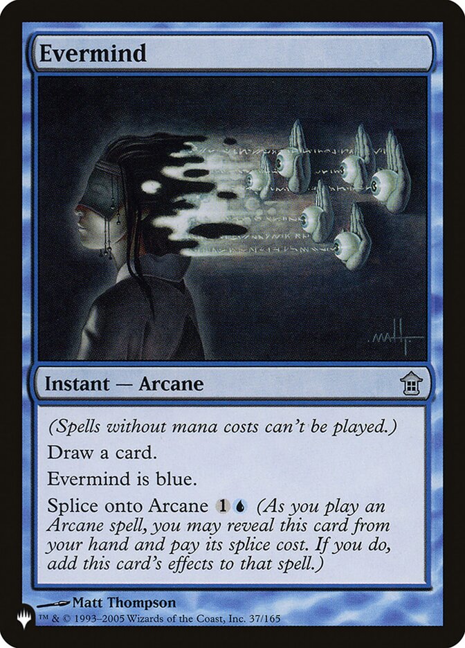 Evermind card front