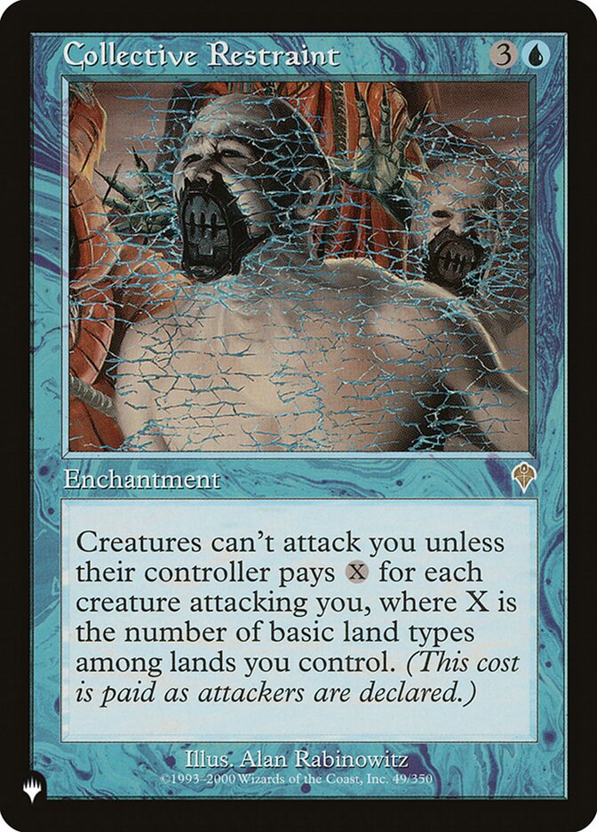 Collective Restraint card front