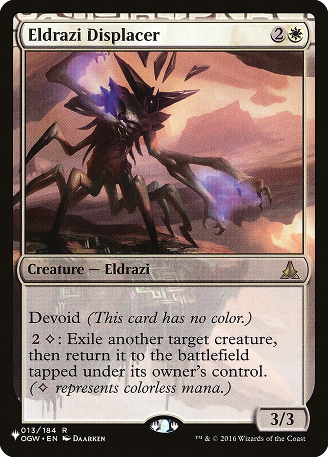 Eldrazi Displacer card front