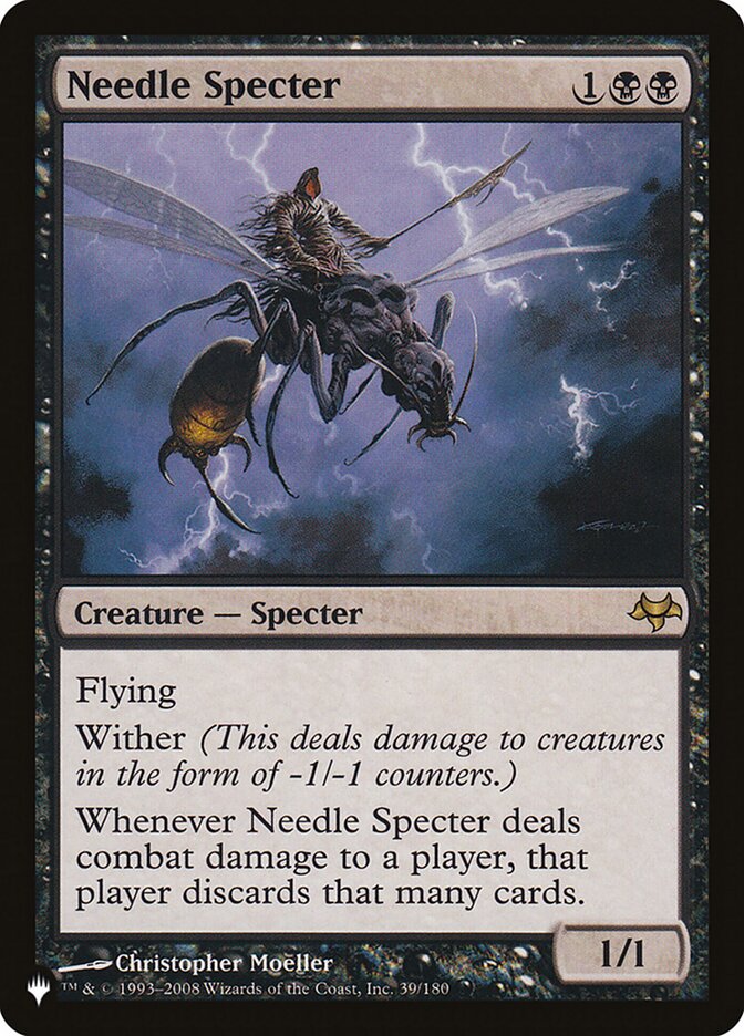 Needle Specter card front