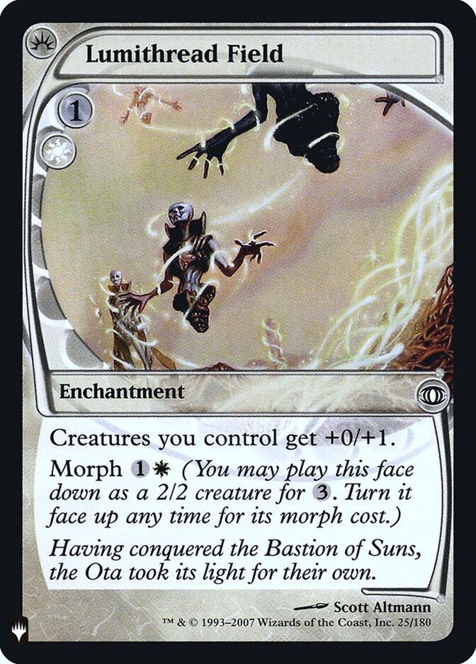 Lumithread Field card front