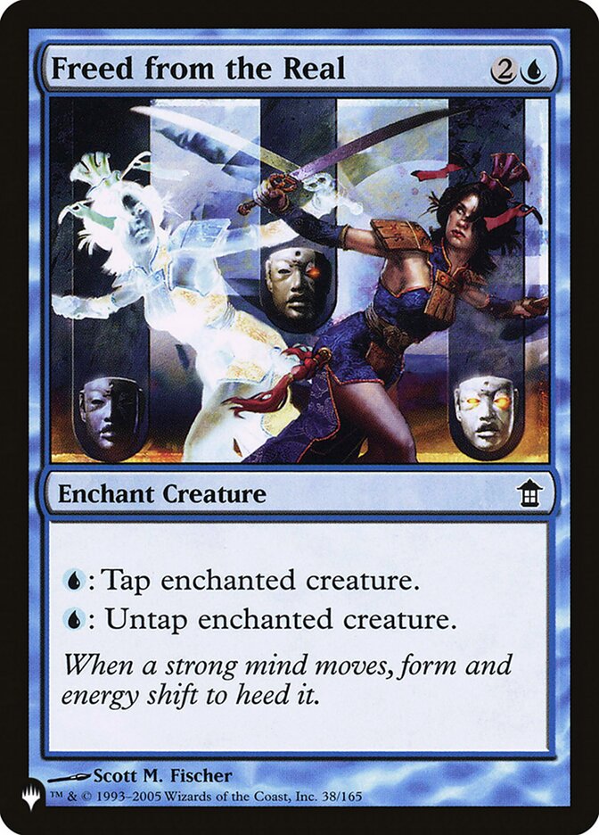 Freed from the Real card front