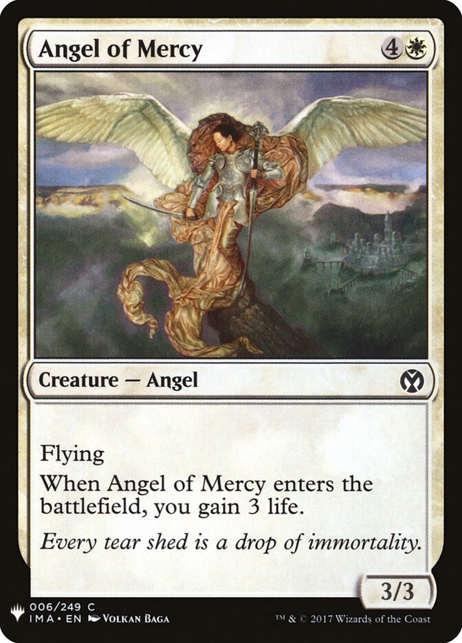Angel of Mercy card front
