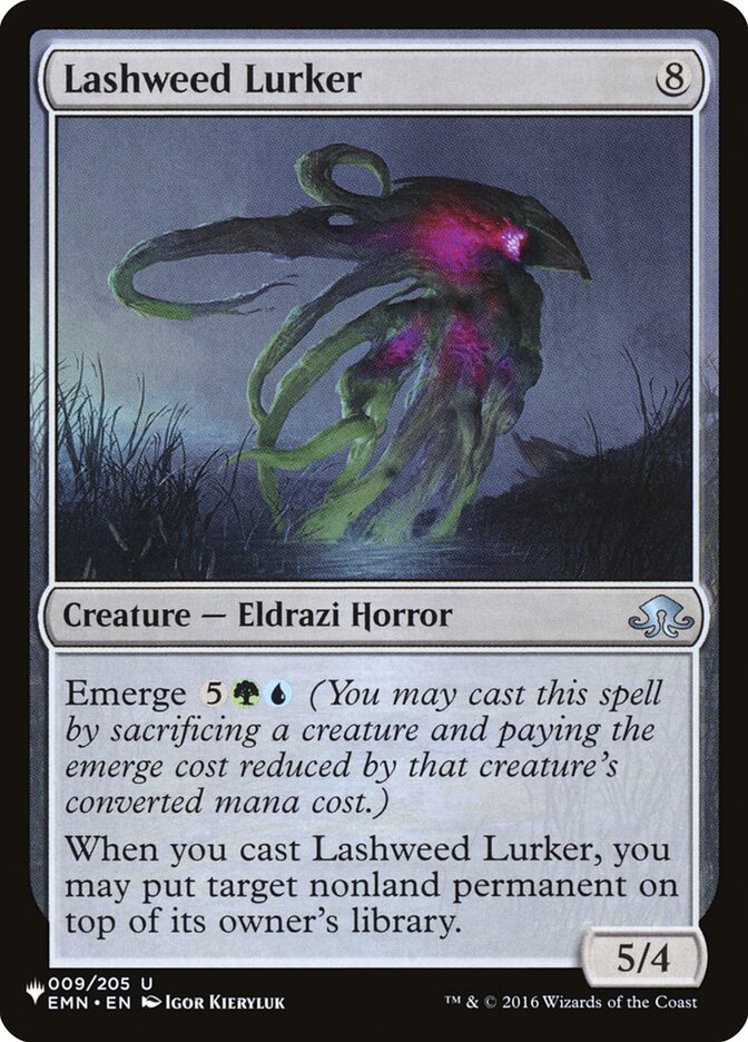 Lashweed Lurker card front