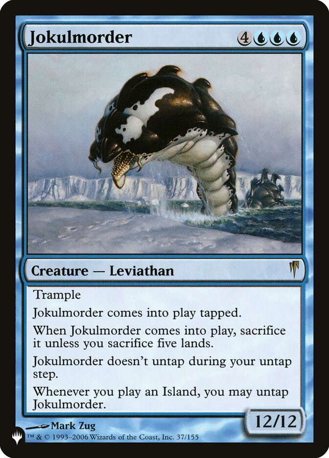 Jokulmorder card front