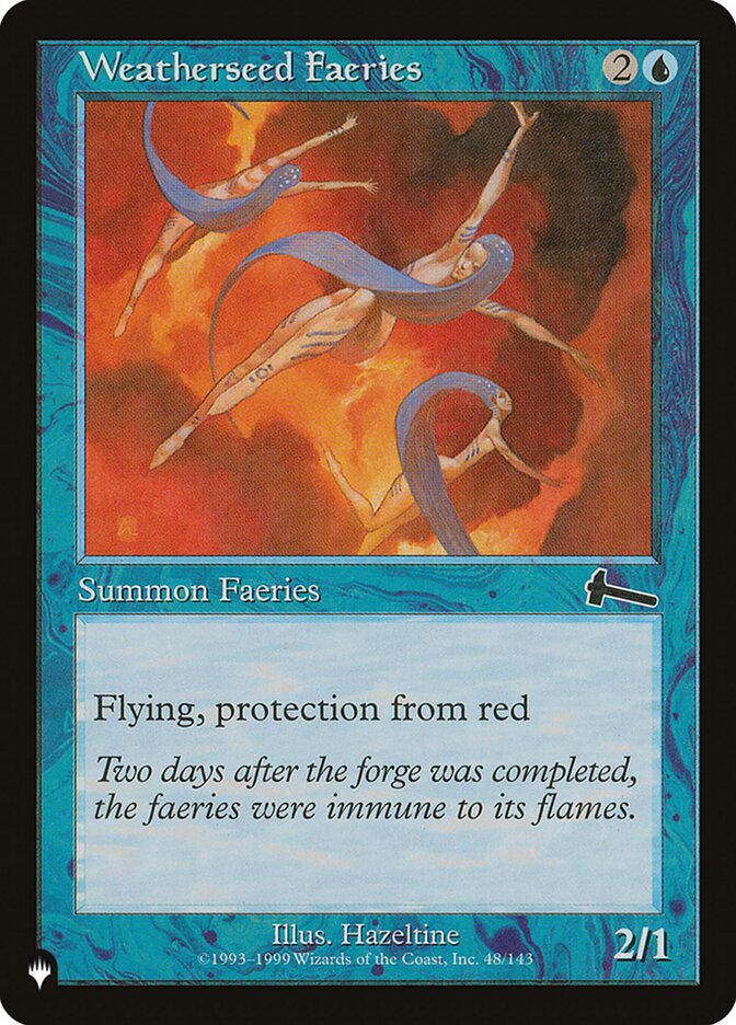 Weatherseed Faeries card front