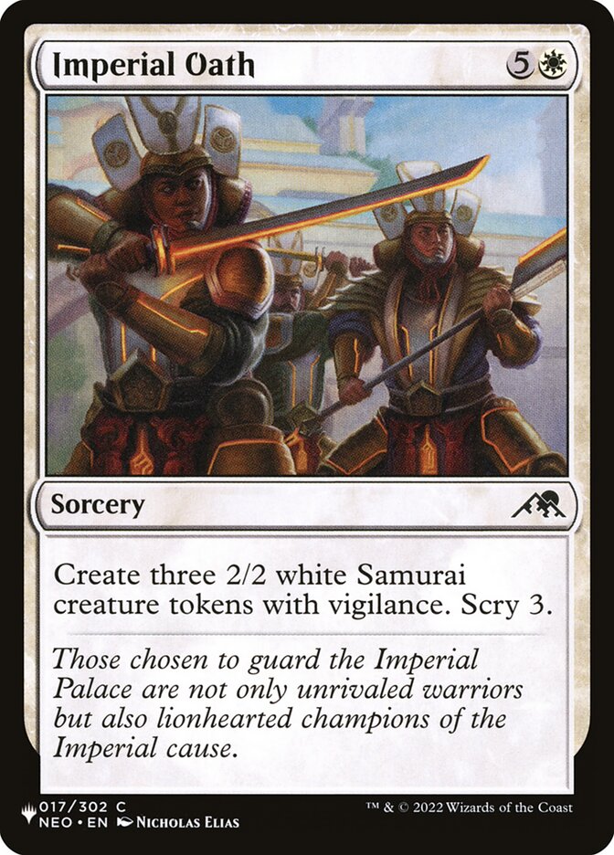Imperial Oath card front