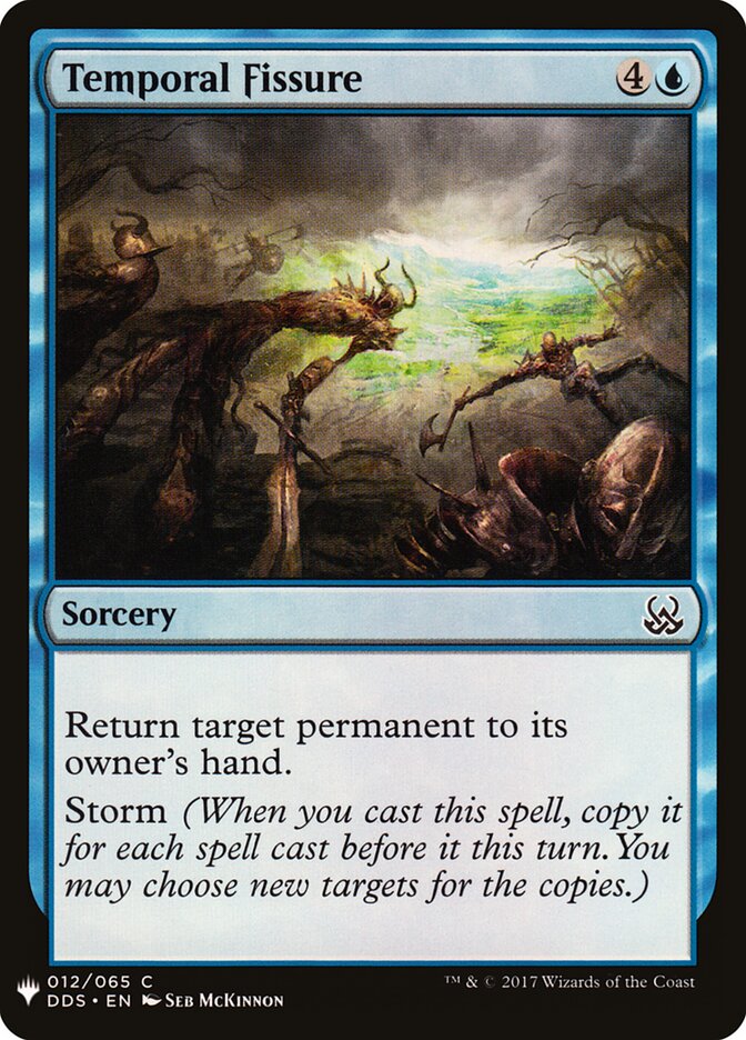 Temporal Fissure card front