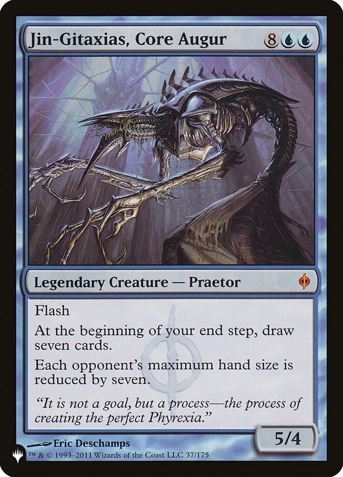 Jin-Gitaxias, Core Augur card front