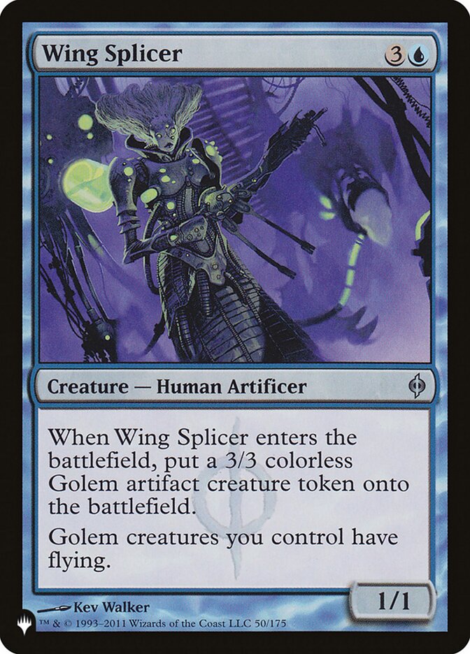 Wing Splicer card front