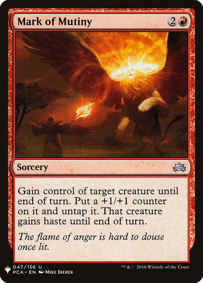 Mark of Mutiny card front