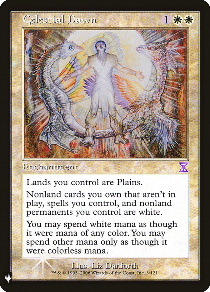 Celestial Dawn card front