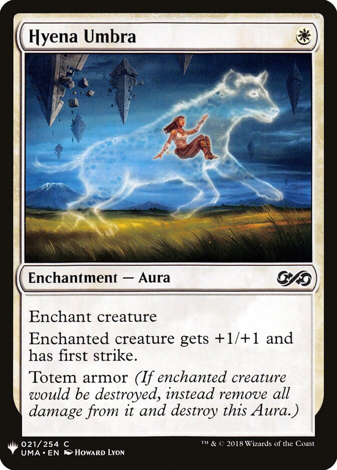 Hyena Umbra card front