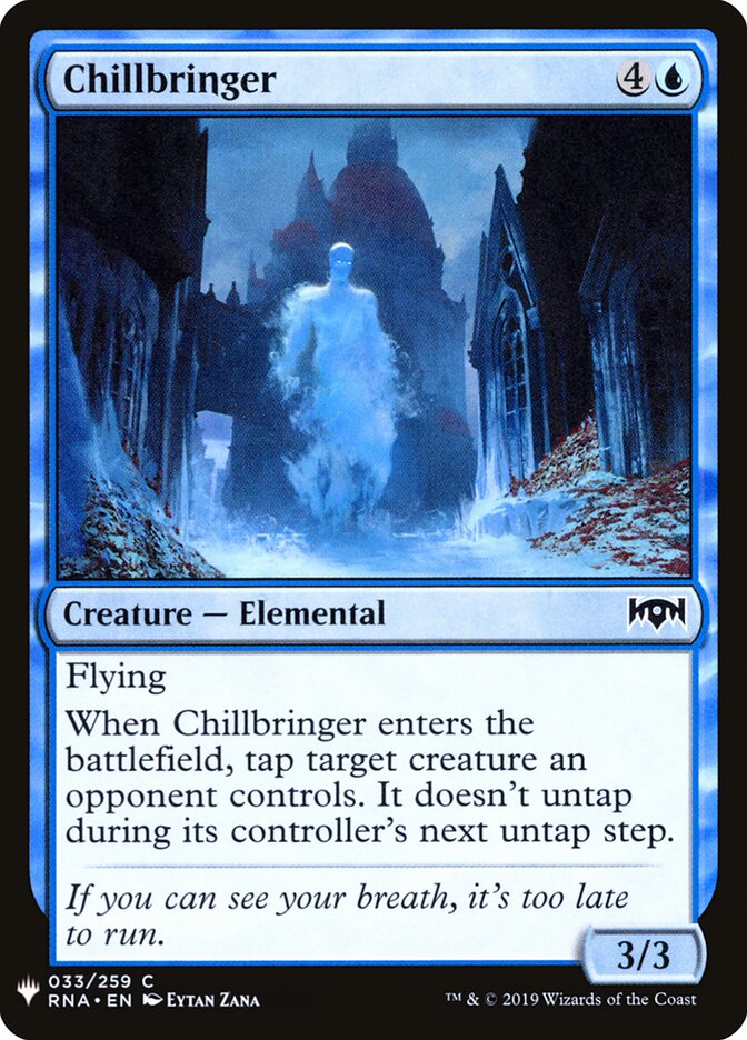 Chillbringer card front