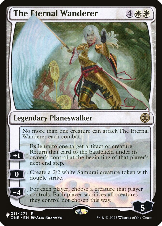 The Eternal Wanderer card front