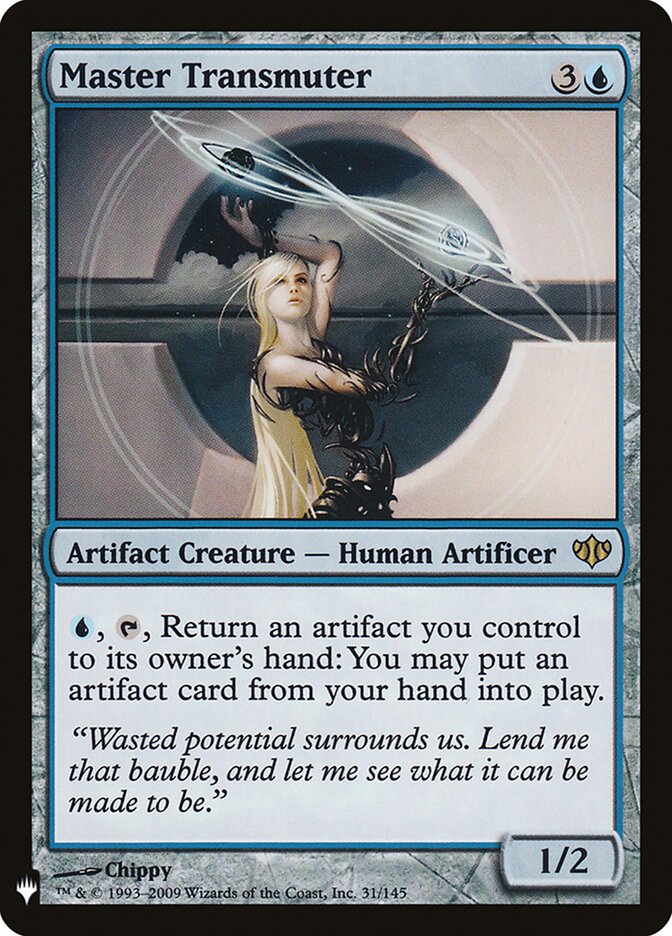 Master Transmuter card front