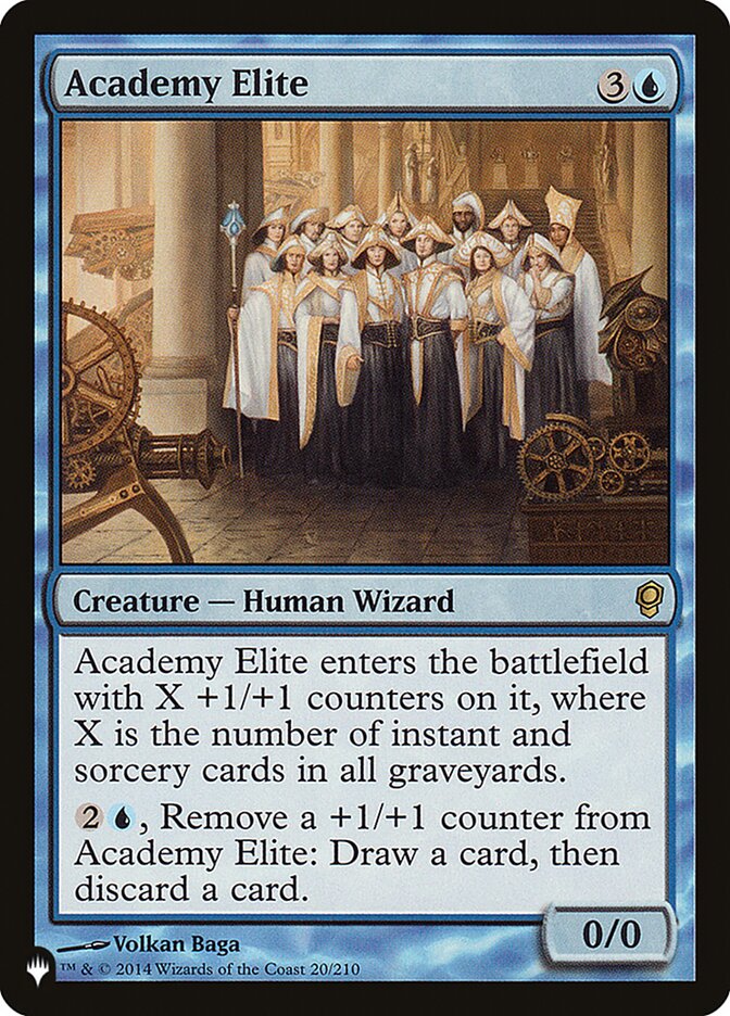 Academy Elite card front