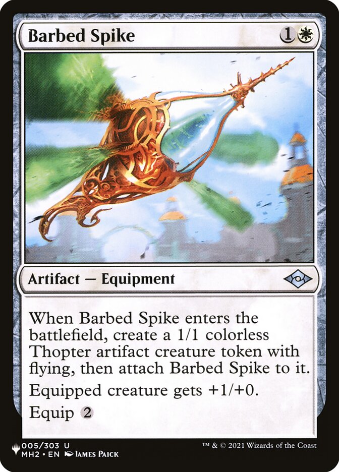 Barbed Spike card front
