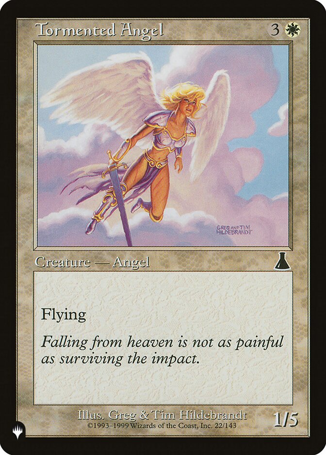 Tormented Angel card front