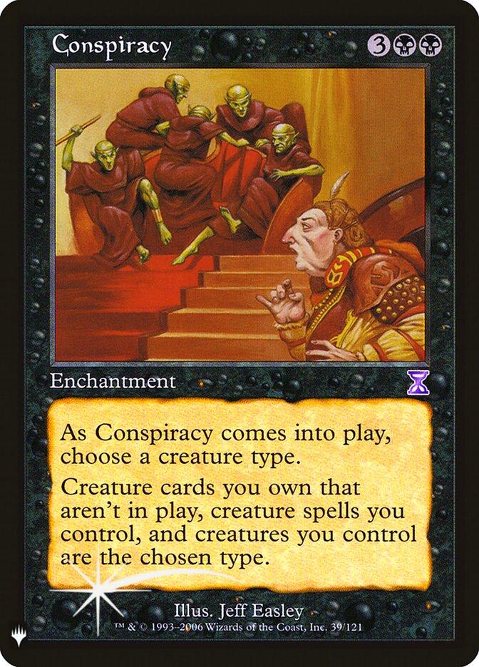 Conspiracy card front