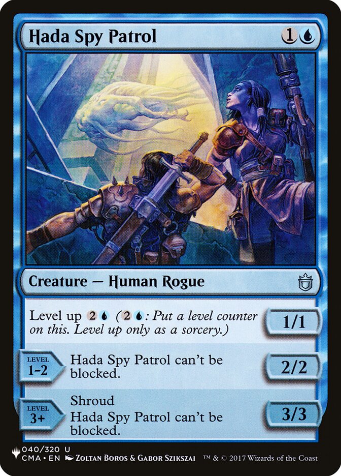 Hada Spy Patrol card front