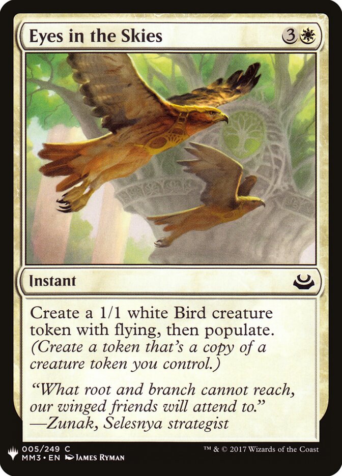 Eyes in the Skies card front