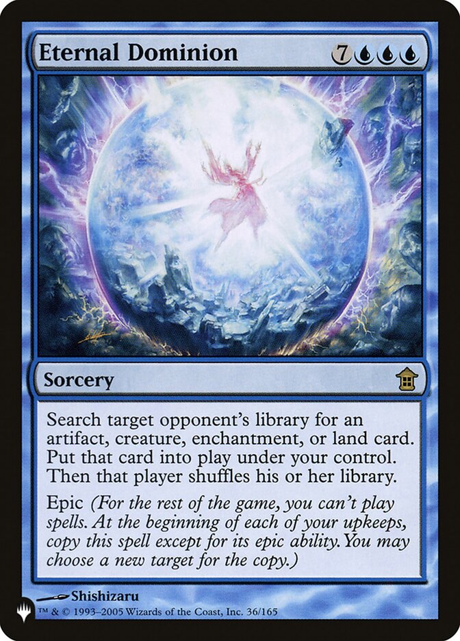 Eternal Dominion card front