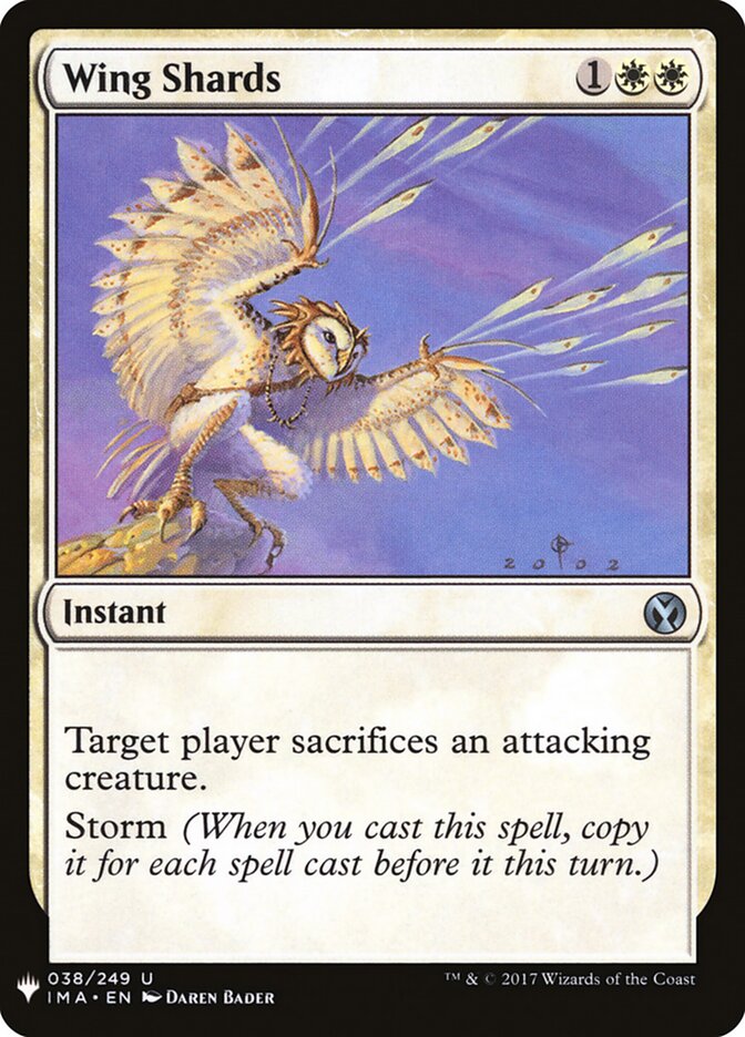 Wing Shards card front