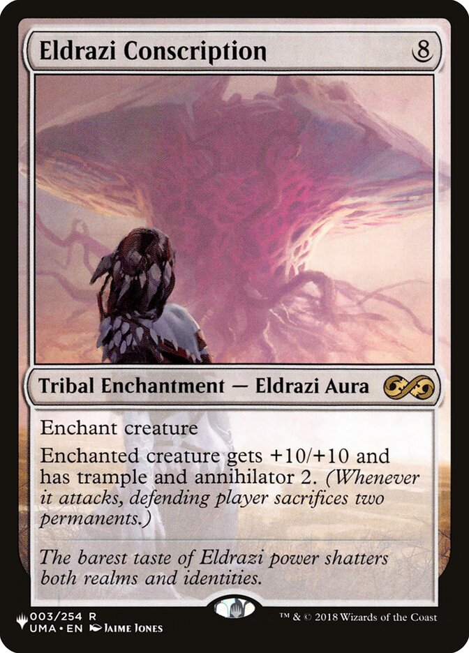Eldrazi Conscription card front
