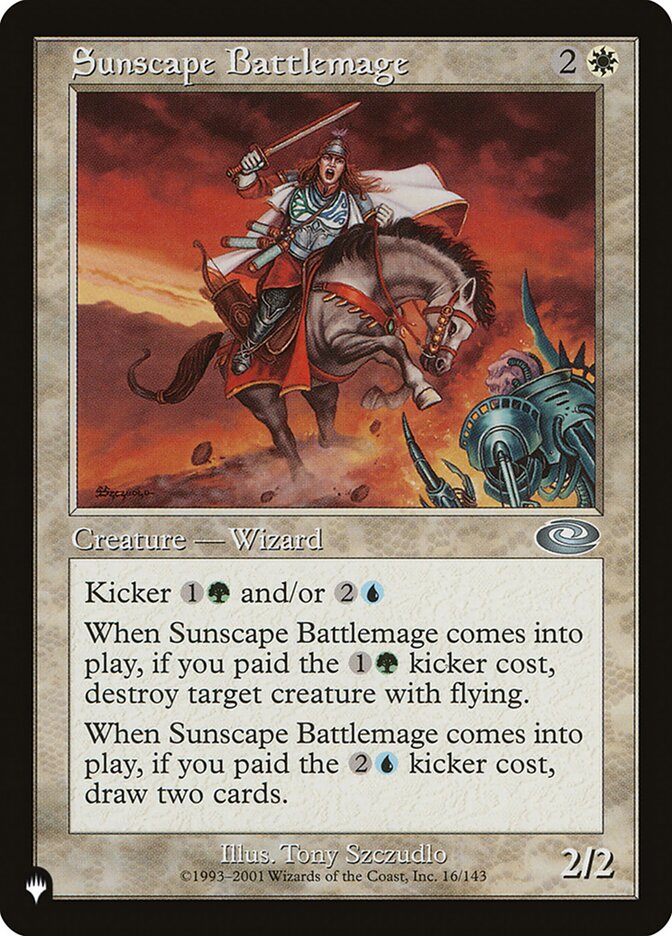 Sunscape Battlemage card front