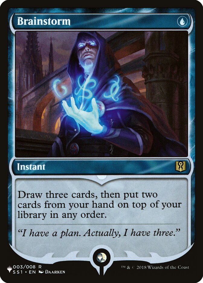 Brainstorm card front
