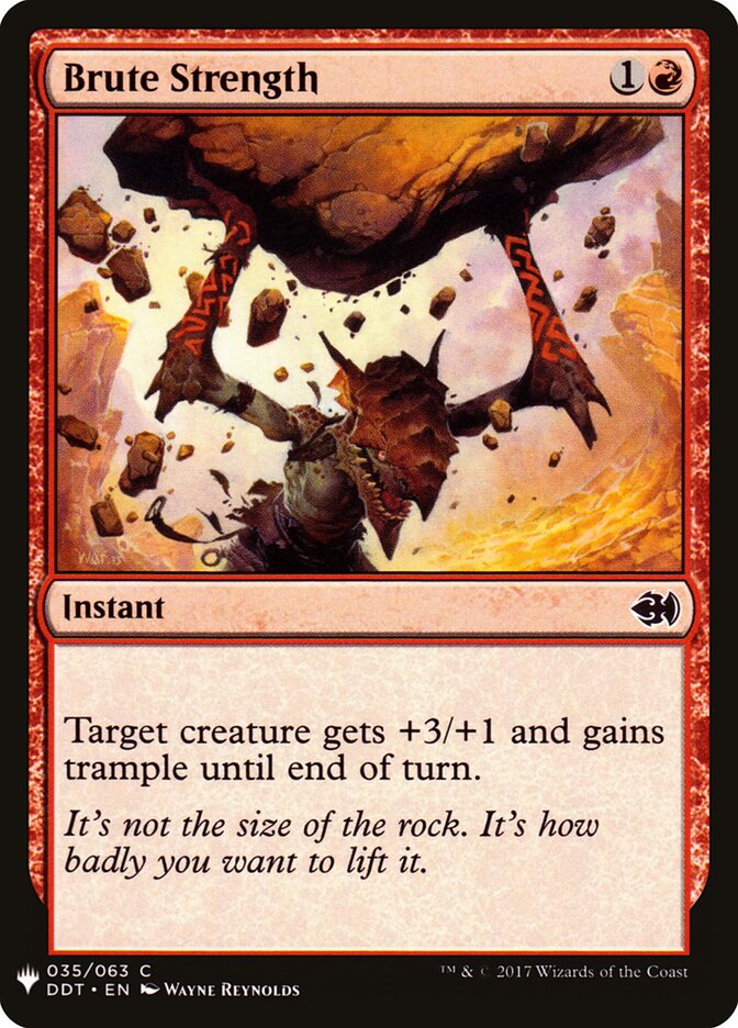Brute Strength card front